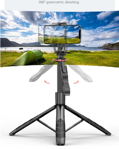 Gimbal intelligente a 360° con tracciamento facciale AI: supporto automatico per cellulare senza app, ideale per vlog, streaming live e video 