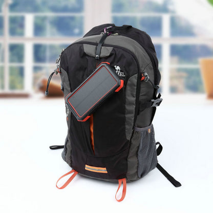 Power Bank solare con bussola e ricarica rapida | 20.000–26.800 mAh | Batteria esterna ad alta resistenza per campeggio ed emergenze