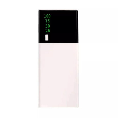 Power bank ad alta capacità da 20000 mAh | Caricabatterie portatile veloce con batteria 18650 e design compatto