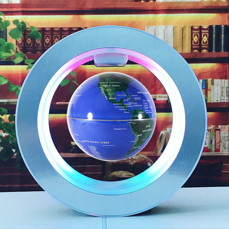 Globo galleggiante a LED con levitazione magnetica | Lampada decorativa antigravità per ufficio e casa