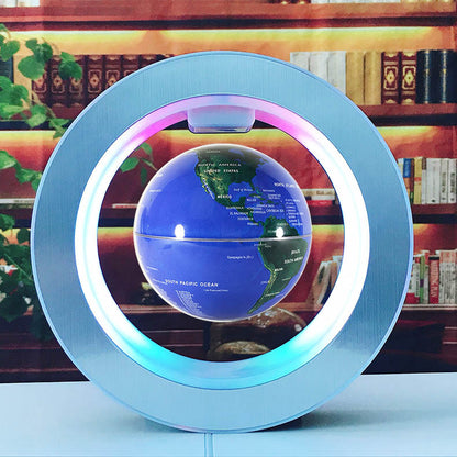 Globo galleggiante a LED con levitazione magnetica | Lampada decorativa antigravità per ufficio e casa