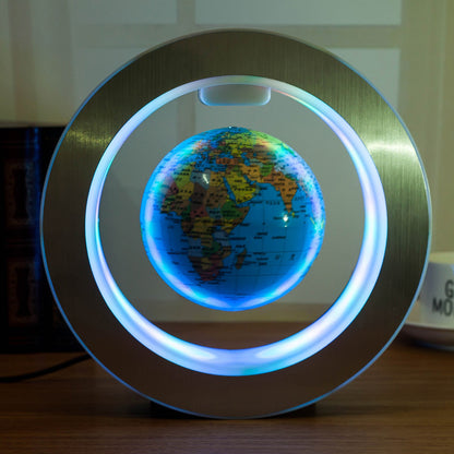 Globo galleggiante a LED con levitazione magnetica | Lampada decorativa antigravità per ufficio e casa