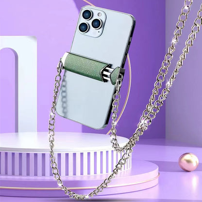 Tracolla universale per telefono con catena – Clip posteriore staccabile, regolabile ed elegante