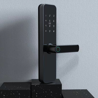 Serratura intelligente con impronta digitale | Serratura antifurto biometrica con app, password e tessera – Varie versioni