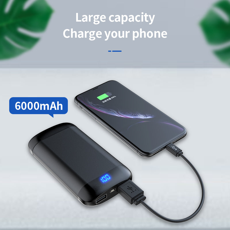 Cuffie Bluetooth HBQ-Q66 TWS: associazione automatica, suono HiFi, Bluetooth 5.0, cancellazione del rumore CVC6.0 e custodia di ricarica da 6000 mAh