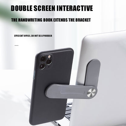 Supporto laterale estensibile per telefono cellulare – Clip portatile per laptop | Supporto pieghevole e ultraleggero