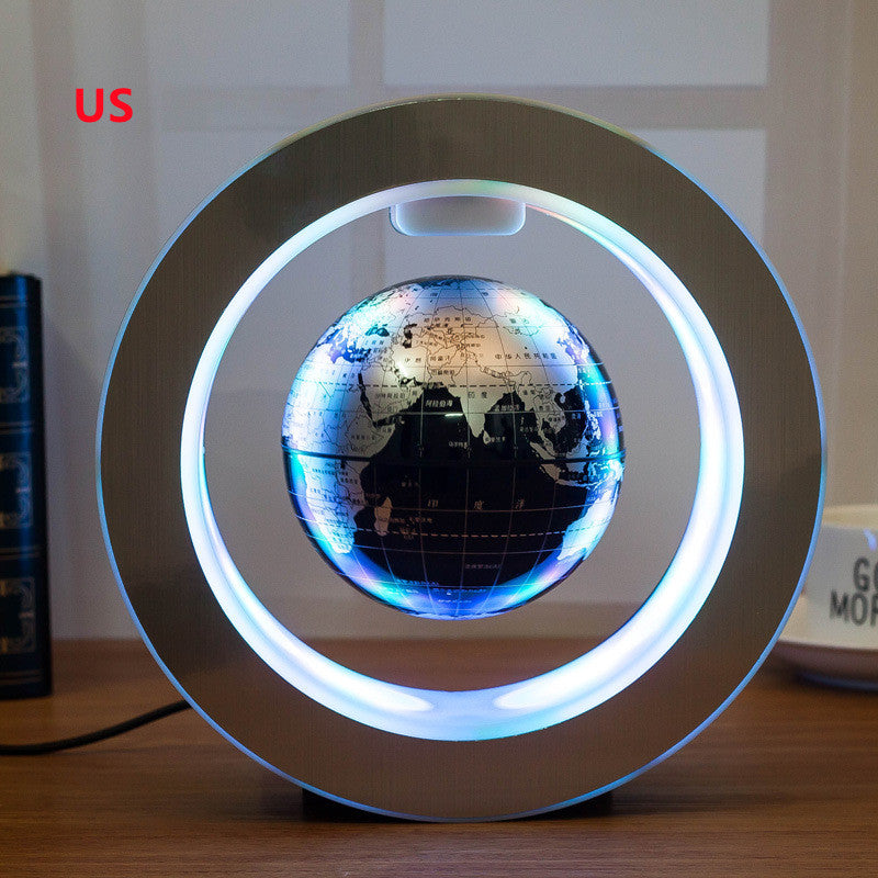 Globo galleggiante a LED con levitazione magnetica | Lampada decorativa antigravità per ufficio e casa