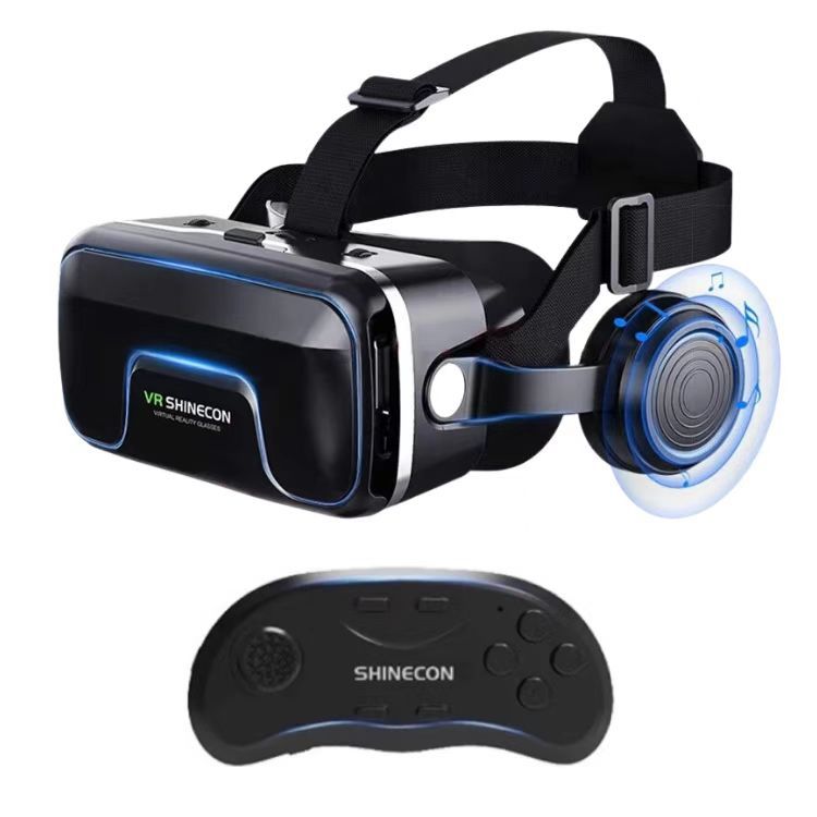 Occhiali VR di settima generazione G04EA | Realtà virtuale con schermo da 300", risoluzione 720-1280p e opzioni di controller